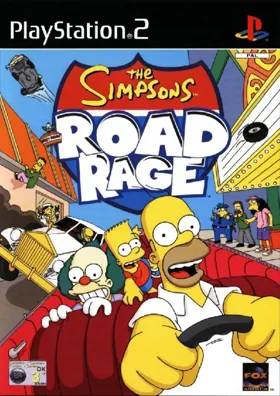 The Simpsons - Road Rage box cover front